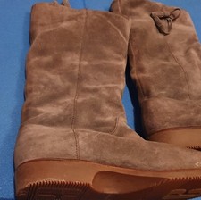 DOPOSCI  - STIVALE   CAMOSCIO IMBOTTITO  TAGLIA 35/36   PRISMA MADE IN ITALY 