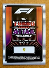 Card Ferrari Team Duo Topps Turbo Attax 2022 Esclusiva Gp Italia 2022 F1