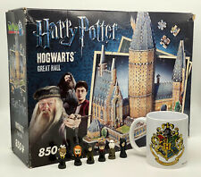 Harry Potter, Hogwarts Great Hall, 3D Puzzle, 850 pezzi + Tazza Mug + 6 WIZZIS