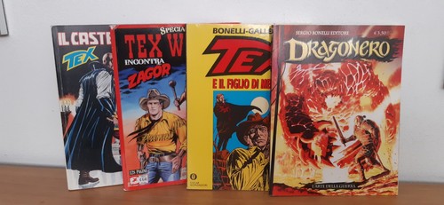 Lotto bonelli tex zagor - lotto,
