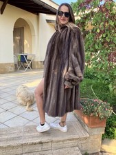 Cappotto Lungo di Pelliccia di