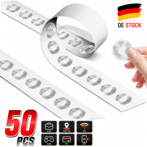 Adesivi tag nfc ntag215 - nfc, 50