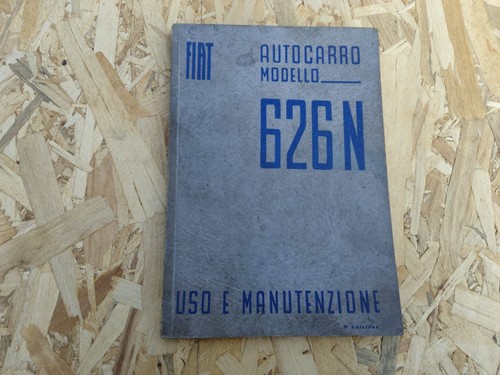 Uso manutenzione autocarro - e,