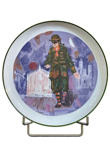 Piatto decorato longaretti - piatto, decorato,