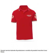POLO CROCE R. COLORE ROSSA