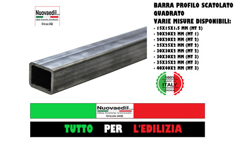 Tubolare profilo scatolato - tubolare,