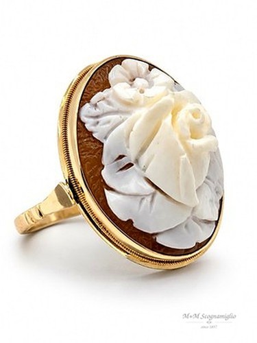 Anello oro 14kt con - oro,