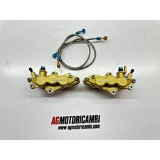 COPPIA PINZE FRENO ANTERIORI SUZUKI GSXR GSX-R 1000 K1 2001 2002