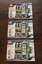 LEGO 10185 | Green Grocer | Ritirato | Manuale Istruzioni di Costruzione SOLO 1, 2, 3