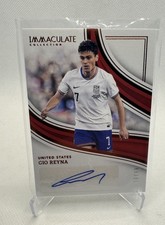 Giovanni Reyna 2023-24 Pannini Immacolata Inchiostro Bronzo Auto /99 #IK-GR USA