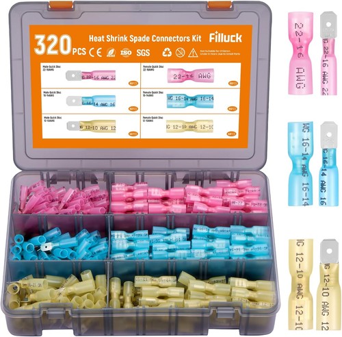 320pcs kit connettori vanga - kit,