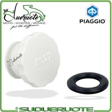 Tappo Serbatoio Benzina Ciao 50 Ape P TM FL Grillo Tre Senza Asta Bianco Piaggio