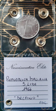 ($)    5 Lire 1966 (Delfino) -