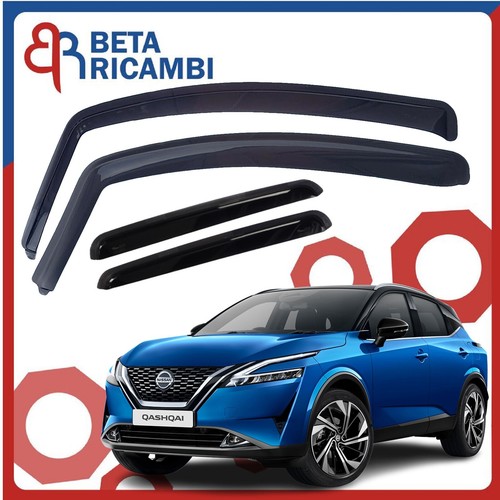 Deflettori per nissan qashqai - deflettori,
