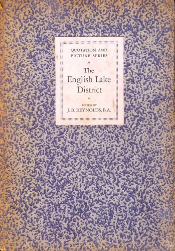 The english lake - english, district