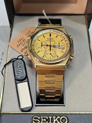 Seiko vintage gold originale - vintage,