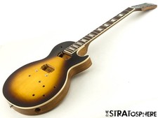 Gibson USA Les Paul Standard anni 50 CORPO + COLLO, top figurato tabacco scoppio