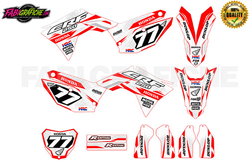 Grafica completa moto honda - grafica,