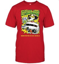 Sublime San Diego CA 2025 Tour T-Shirt Mariner’s Point Park Concert Tee