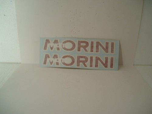 Moto morini coppia adesivi - morini,