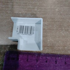 Connettore Angolare Angolo Piano Per Canaline 20x10 Bianco giunzione