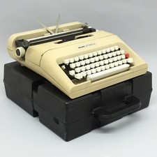VINTAGE OLIVETTI LETTERA 35 COMPLETA CON CUSTODIA ORIGINALE 22 valentine