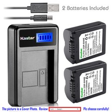 Kastar Battery LCD Charger for