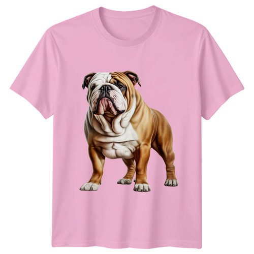 English bulldog illustration - english,