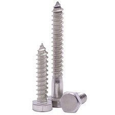 Viti Lag Testa Esagonale 1/4"