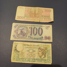 Lotto Vecchie Banconote