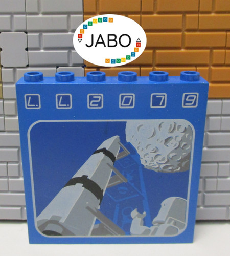 Lego 3754pb01 pannello - (h14/4),