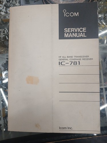 Manual service icom 781 - ic,