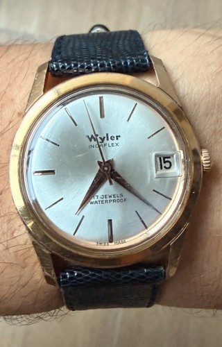 Orologio wyler incaflex - wyler,