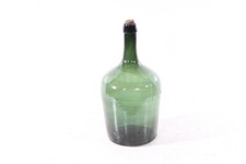 1 X Vecchia Bottiglia Di Vetro Verde 5 Litri Vetro Verde Vintage Decorazione