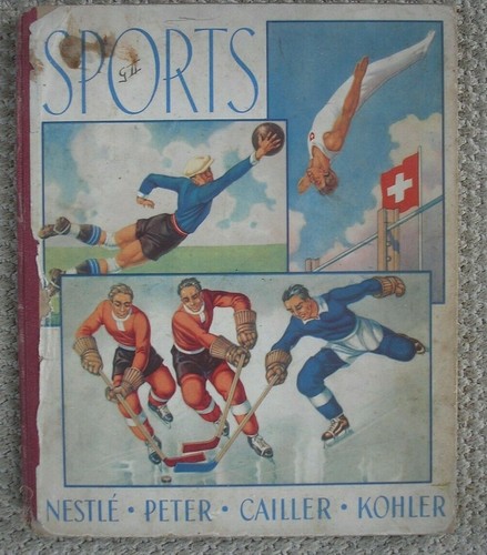 Album figurine sports nestle - figurine,