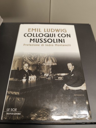 Libro colloqui con mussolini - libro,