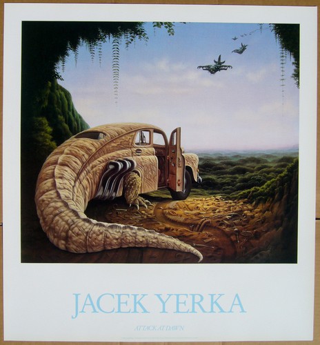 Poster fine art jacek yerka - fine,
