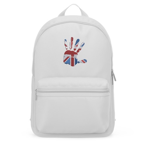 Mini zaino ricamato union jack - mini,