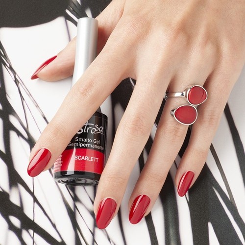 Estrosa smalto gel - , scarlett