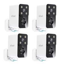ieGeek 2K  Rotazione 180° Telecamera Wifi Esterno Senza Fili, 4 LED Lights P