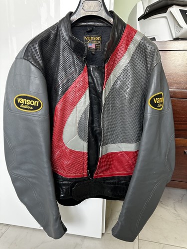 Giacca moto uomo vanson - uomo,