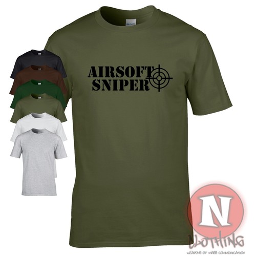 Shirt sniper airsoft équipe - t-shirt,