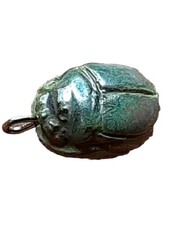 Amuleto talismano Antico Ciondolo Scarabeo scarab XVIII secolo