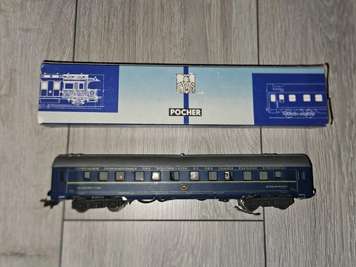 Pocher 215 wagon lit - pocher, h0