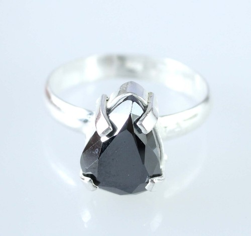 Anello solitario diamante pera - solitario,