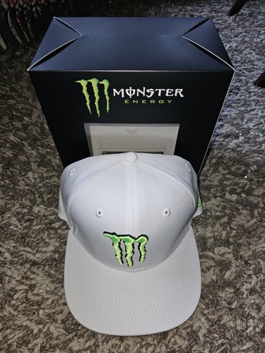 Cappello white monster energy - white,