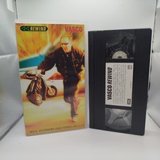 VIDEOCASSETTA VHS  VASCO ROSSI   REWIND - IMOLA  AUTODROMO ENZO FERRARI 1999