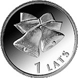 Latvia lat 2012 unc - 1, (km