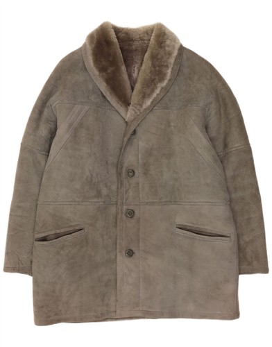 Giacca shearling uomo vintage