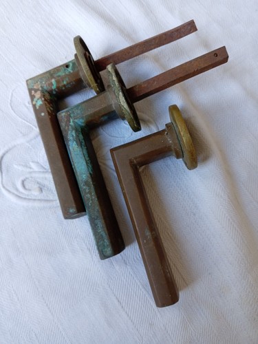 Maniglie ottone anni 50 - maniglie,